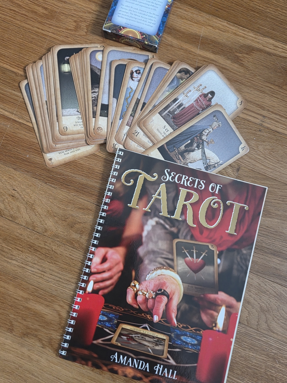 Secrets of Tarot Deck Complete With Spiral-Bound Guidebook